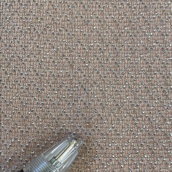 LuLaRoe Elegant Irma Top Ballet Pink with Silver - Picture 4 of 4